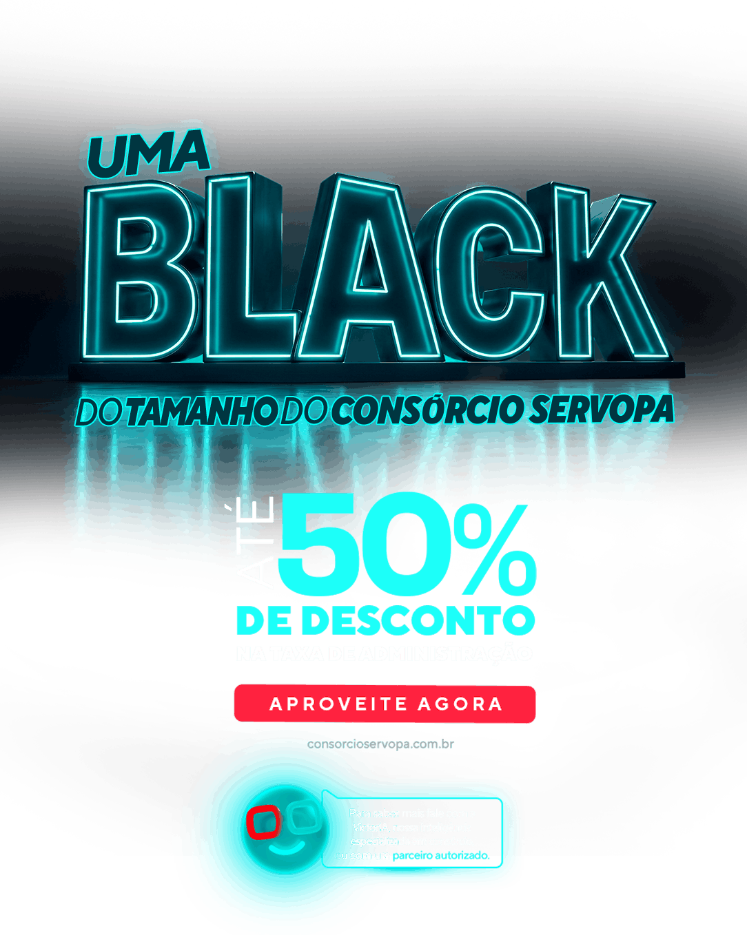 Uma Black do tamanho do Consórcio Servopa - até 50% de desconto na taxa de administração